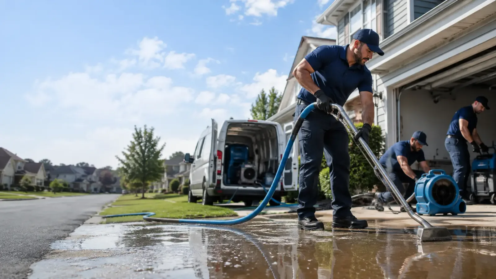Flood Damage Restoration in Fine, NY
